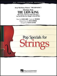 The Lion King Orchestra sheet music cover Thumbnail